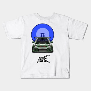 SUBARU IMPREZA WRX GC8 BUGEYE green Kids T-Shirt